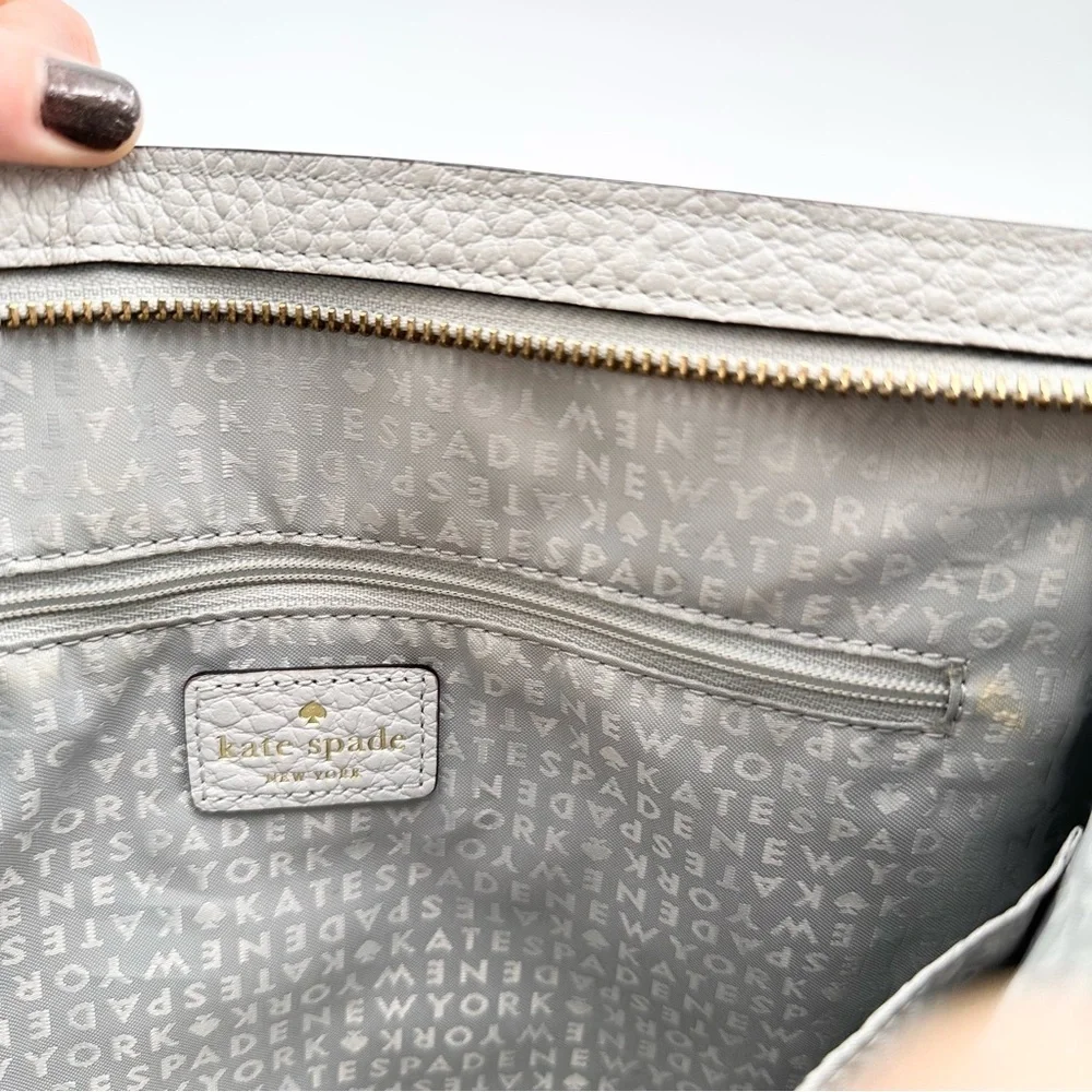 Kate Spade Bay Street Cora Crossbody Gray